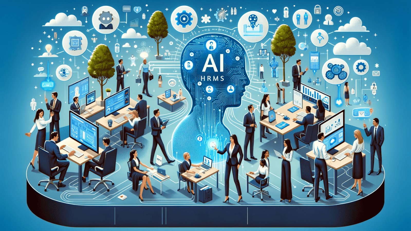 The Role of AI in HRMS