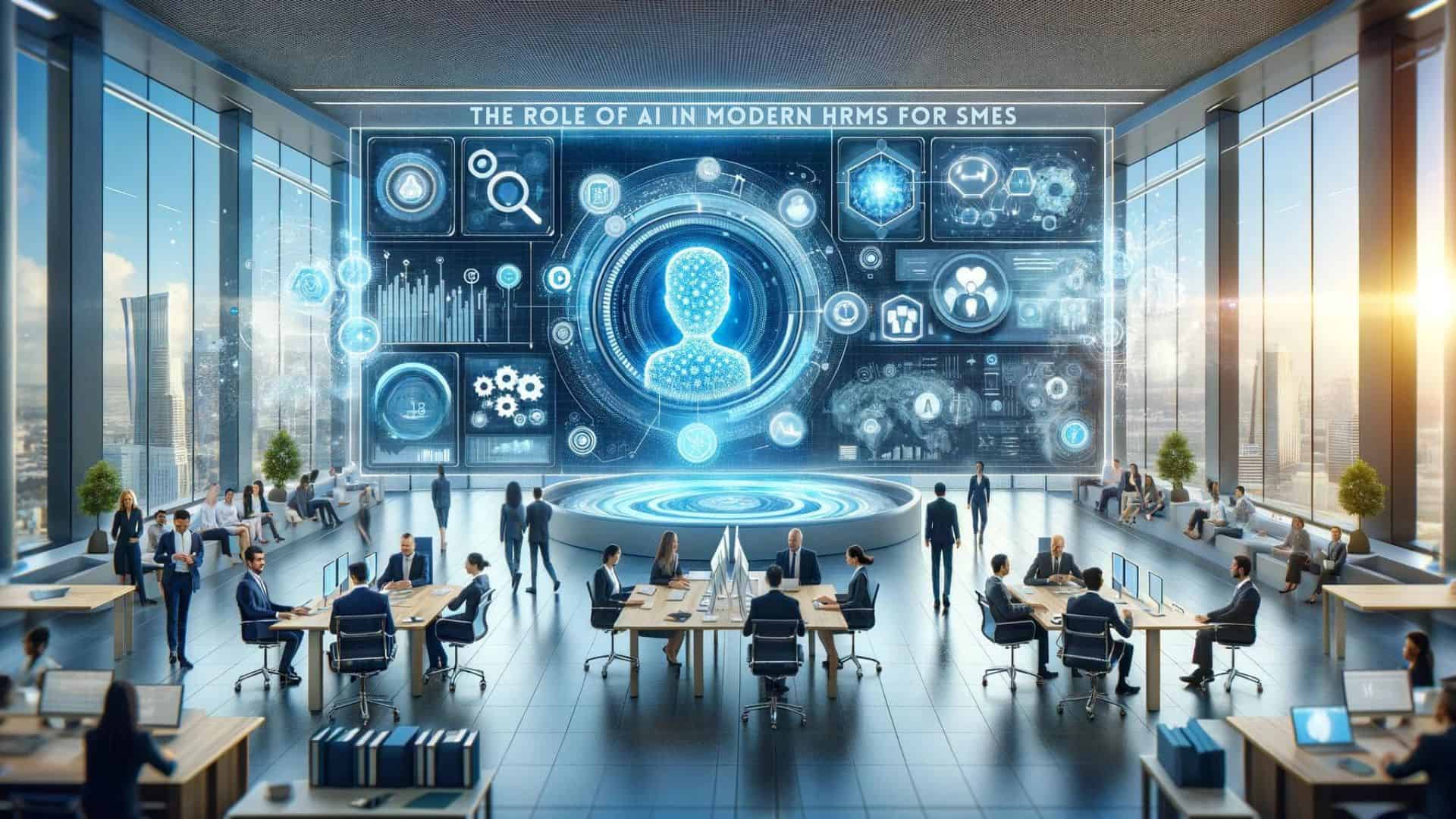 The Role of AI in Modern HRMS for SMEs The Role of AI in Modern HRMS for SMEs