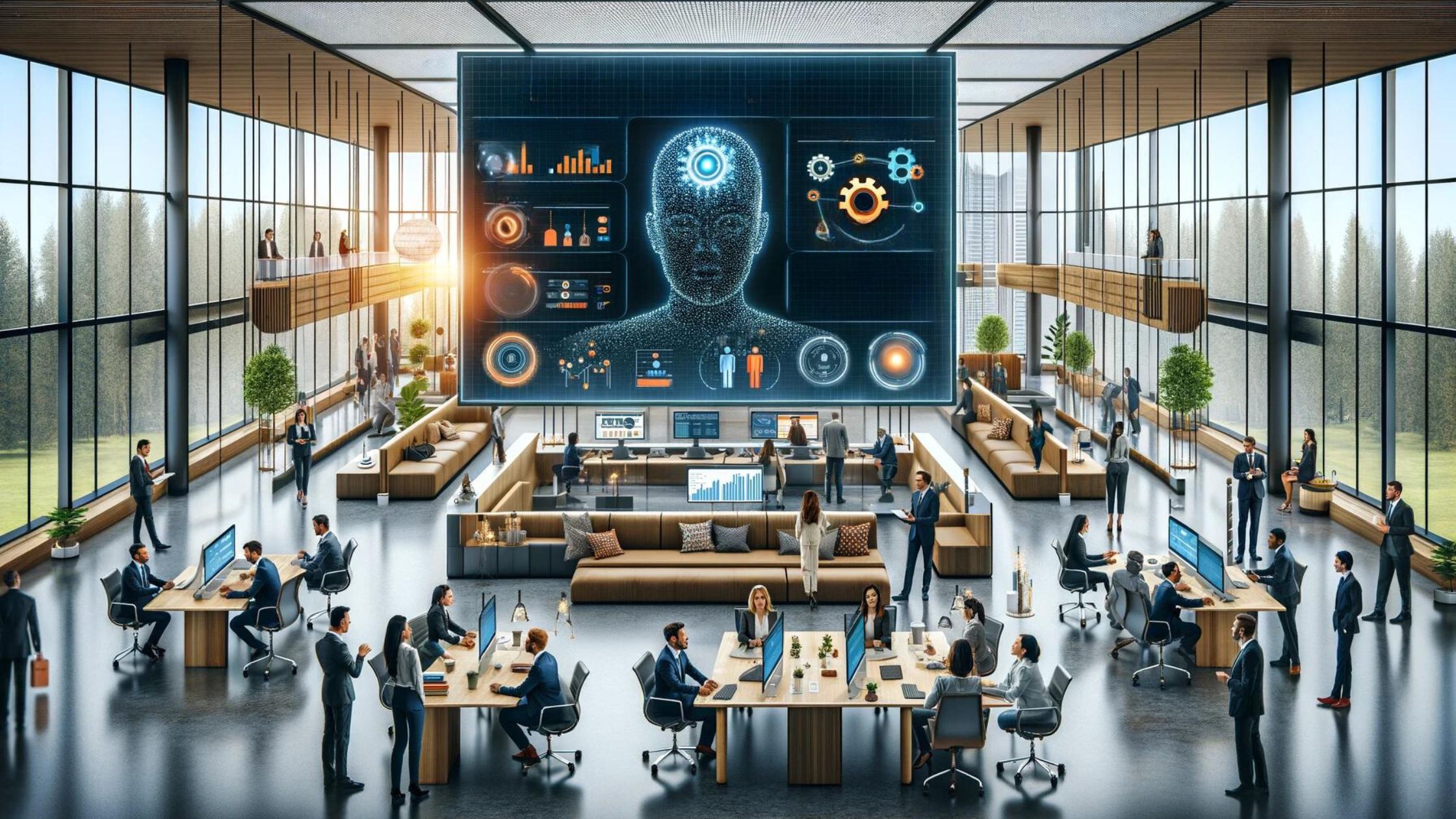 Evaluating the Impact of AI HRMS on Business Efficiency and Employee Satisfaction