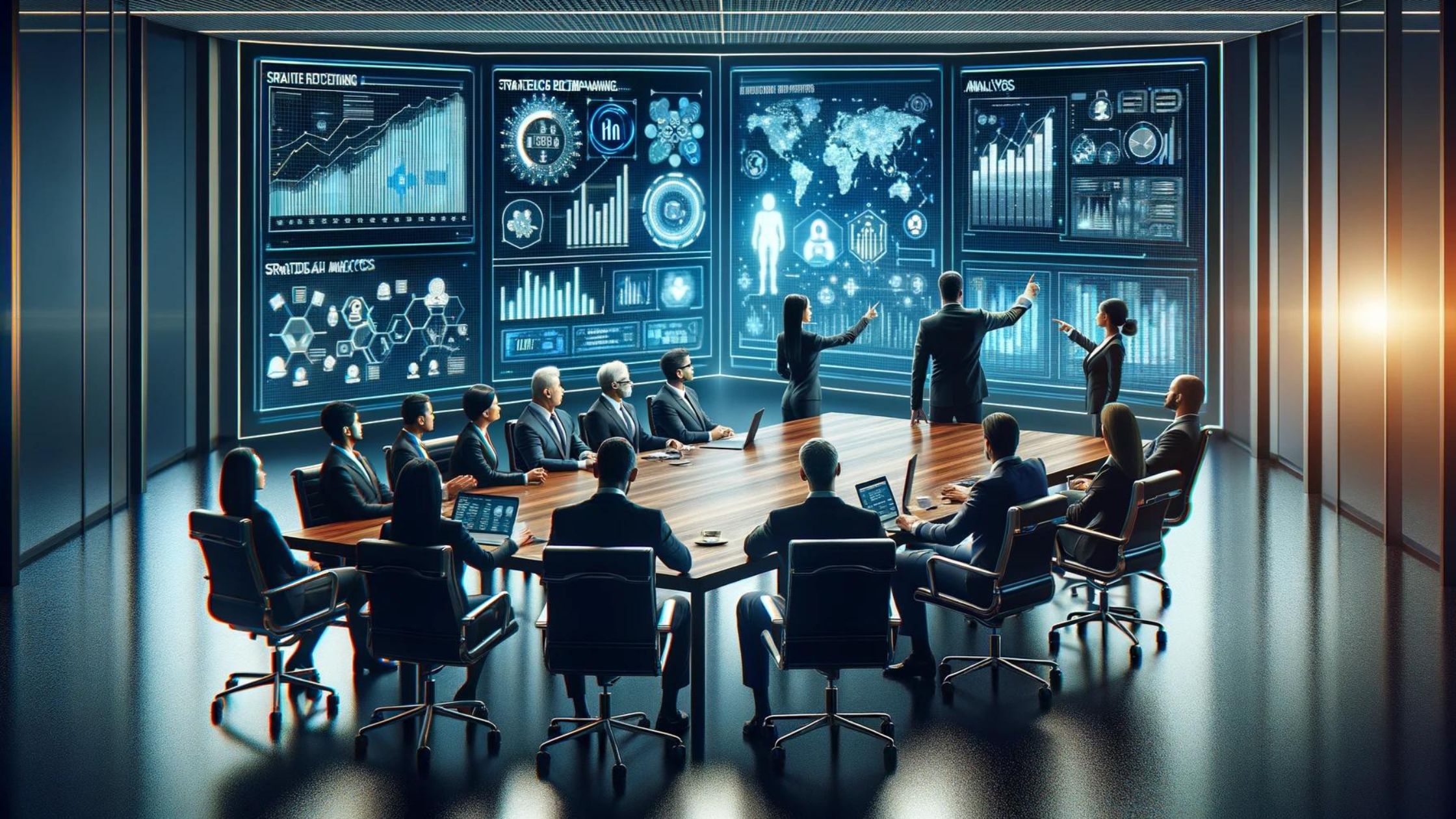 Strategic Decision-Making Through AI-Powered Analytics